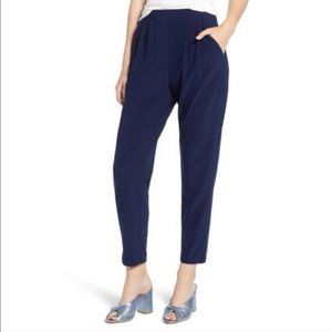 Leith Pleat Front Trousers Dress Pants Pockets - Grey - Small